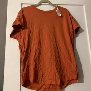 NWT Madewell Seamed Tee